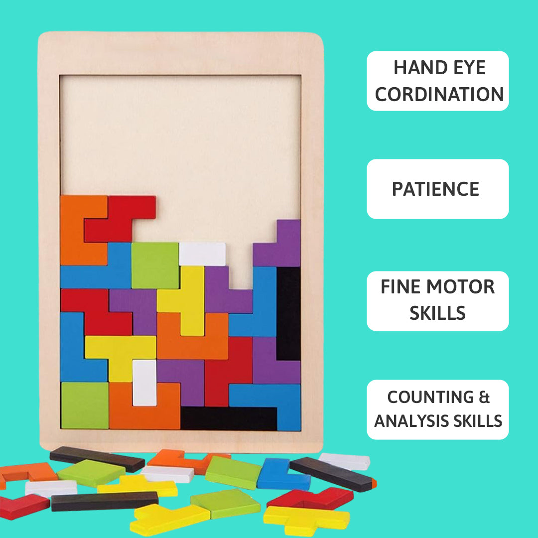 Wudly Basic Russian Block Puzzle 5mm