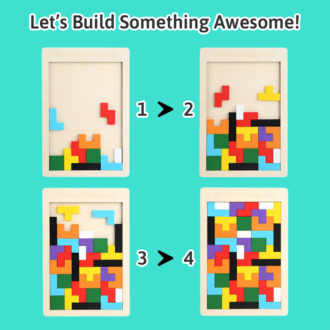 Wudly Basic Russian Block Puzzle 5mm