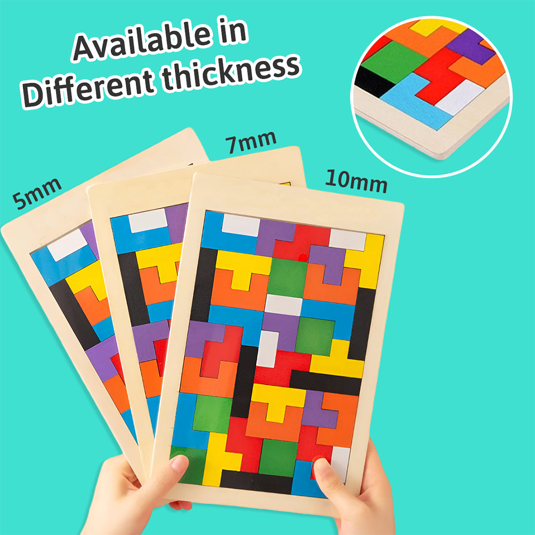 Wudly Basic Russian Block Puzzle 5mm