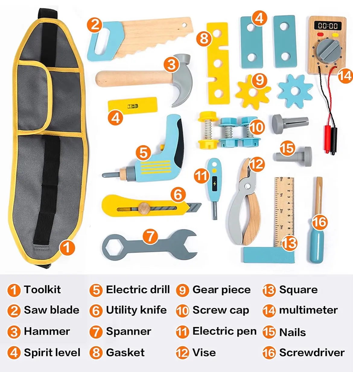 Wudly Tool Belt Set