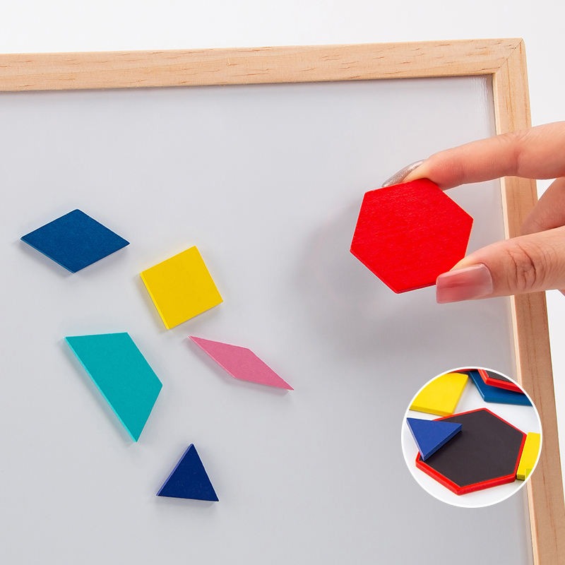 Wudly 3D Magnetic Tangram Puzzle