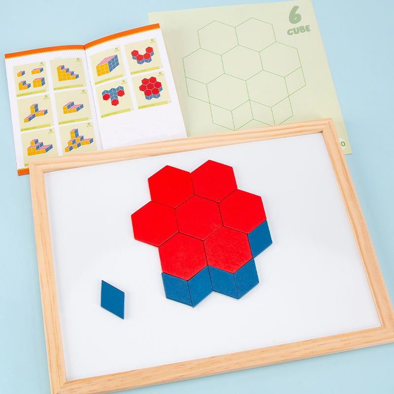 Wudly 3D Magnetic Tangram Puzzle