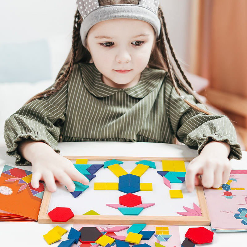 Wudly 3D Magnetic Tangram Puzzle