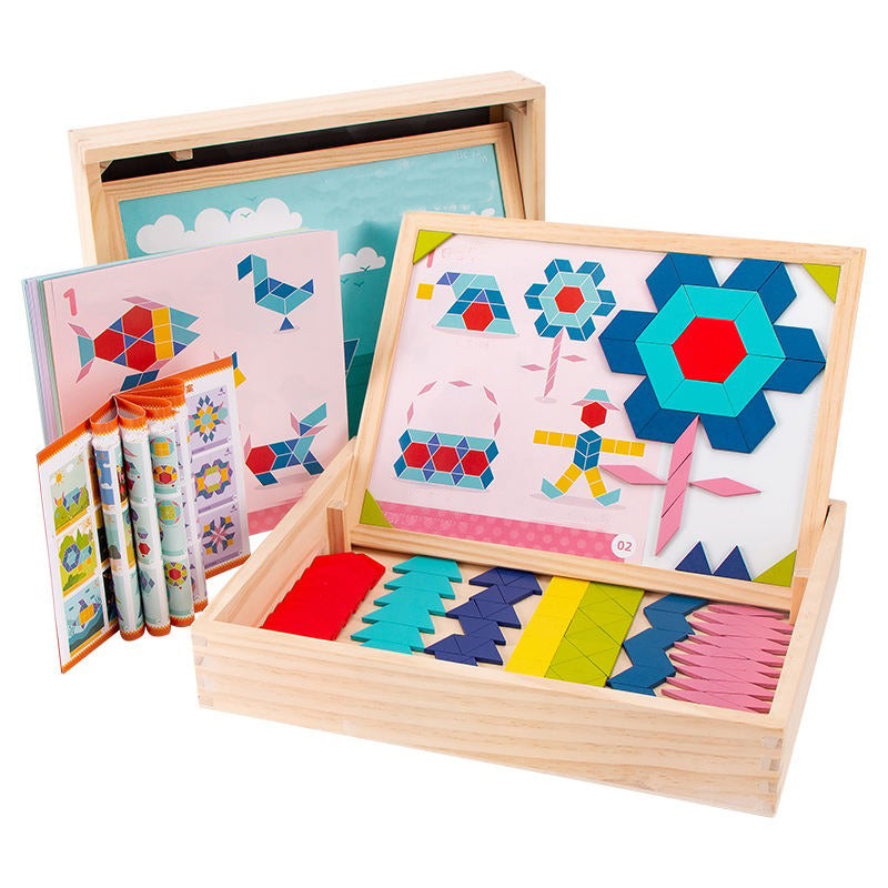 Wudly 3D Magnetic Tangram Puzzle