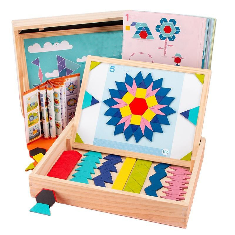 Wudly 3D Magnetic Tangram Puzzle