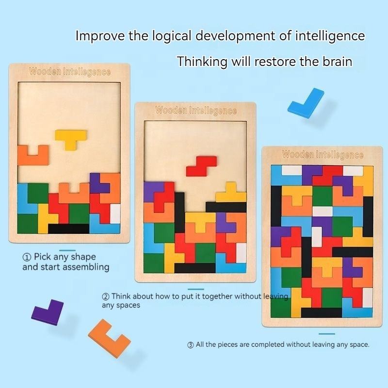 Wudly Basic Russian Block Puzzle 7mm