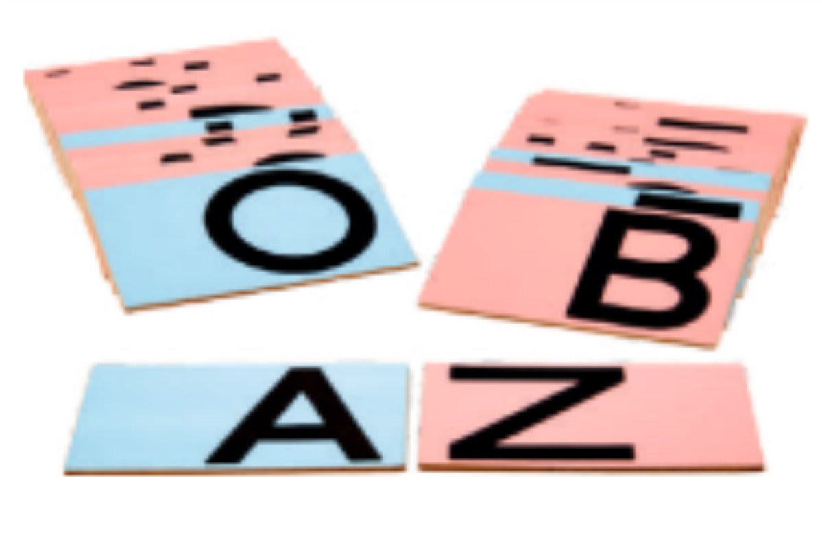 Wudly Wooden Sandpaper Capital Letters