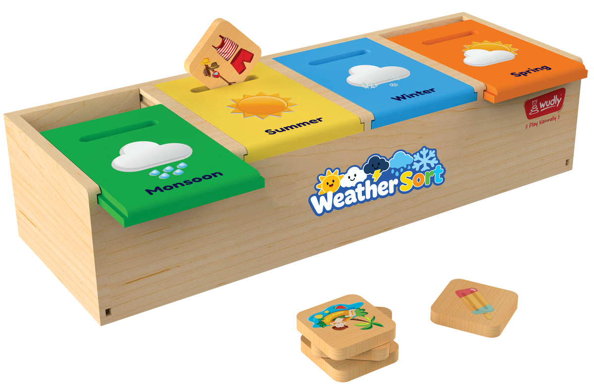 Wudly Wooden Weather Sort