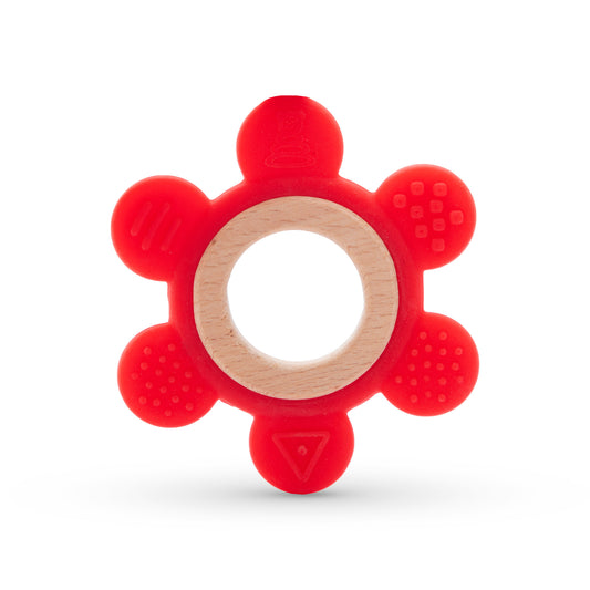 Wudly - Silicon Teether Ring 6 Pin