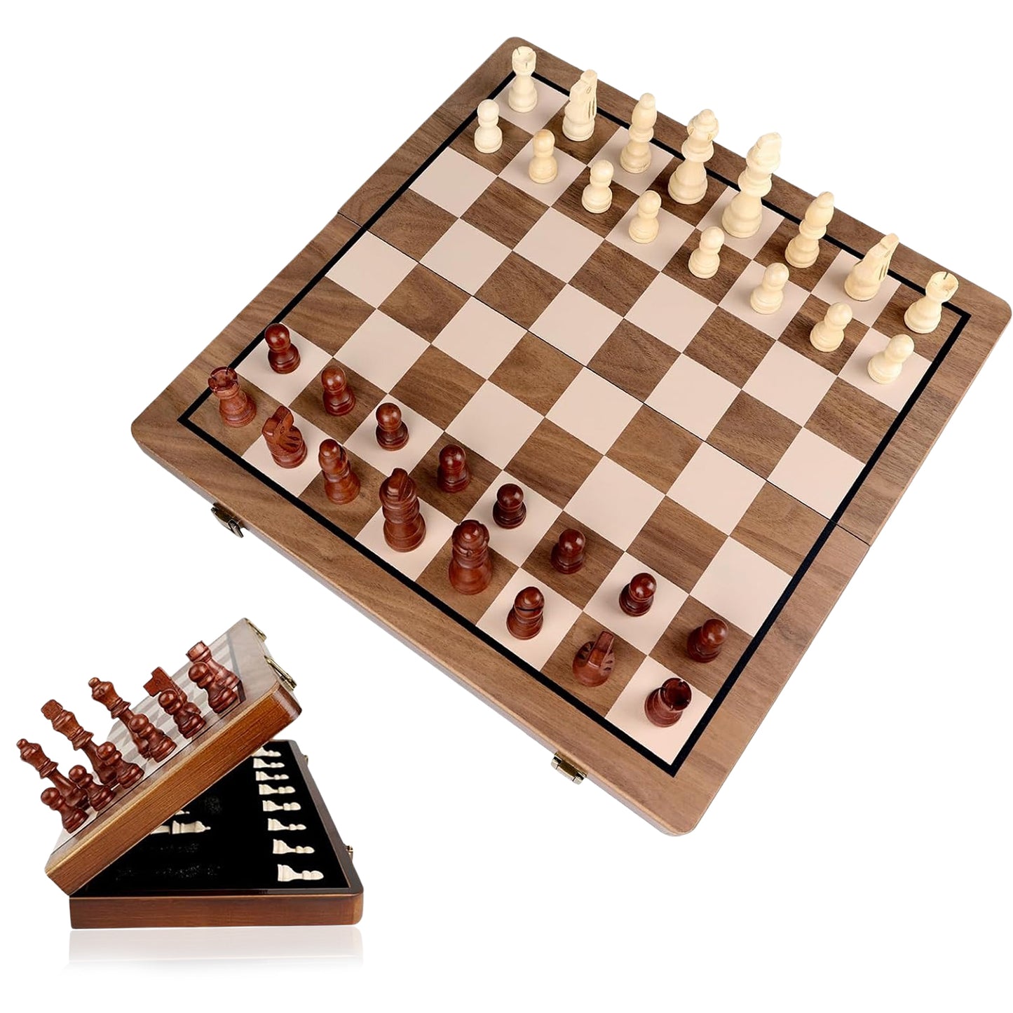 Wudly - Wooden Small Chess