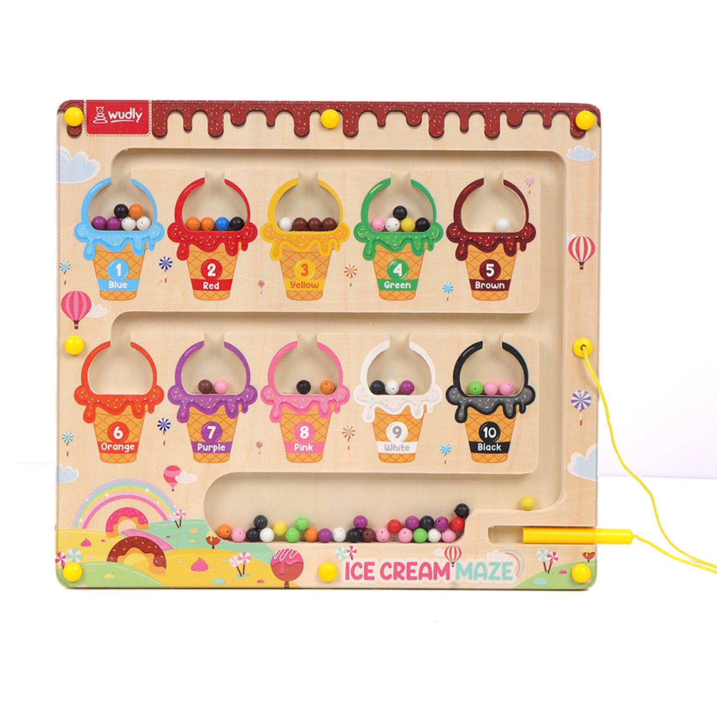 Wudly Ice Cream Maze