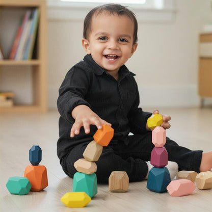 Wudly Wooden Balancing Stone