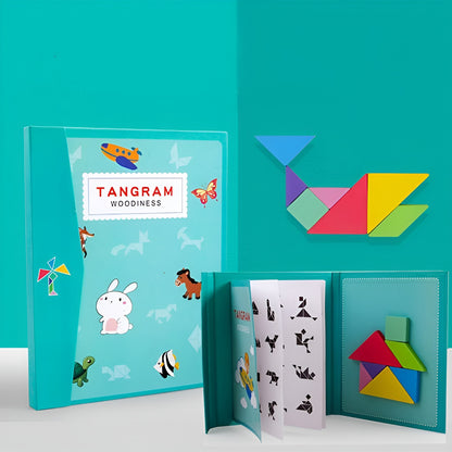 WUDLY Toys Tangram Brain Booster Puzzle