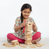 WUDLY Wooden Tumbling Tower Game 54 Pcs.