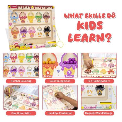 Wudly Ice Cream Maze