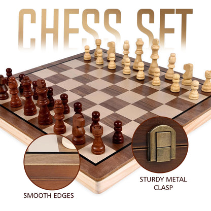 Wudly - Wooden Small Chess