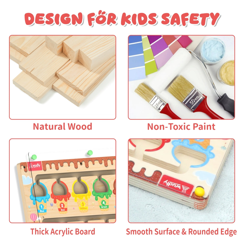 Wudly Ice Cream Maze