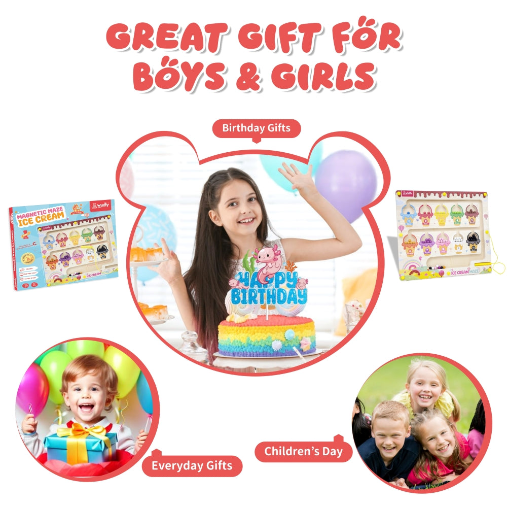 Wudly Ice Cream Maze