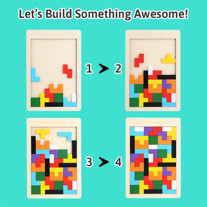 Wudly Basic Russian Block Puzzle 5mm