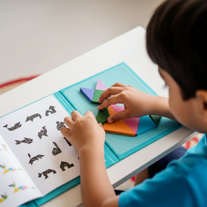 WUDLY Toys Tangram Brain Booster Puzzle