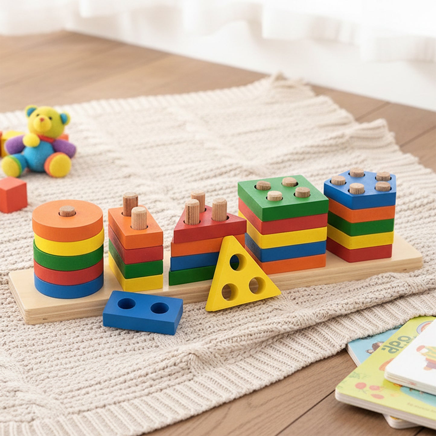 WUDLY Wooden Shape Sorter