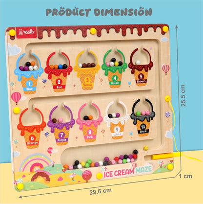 Wudly Ice Cream Maze