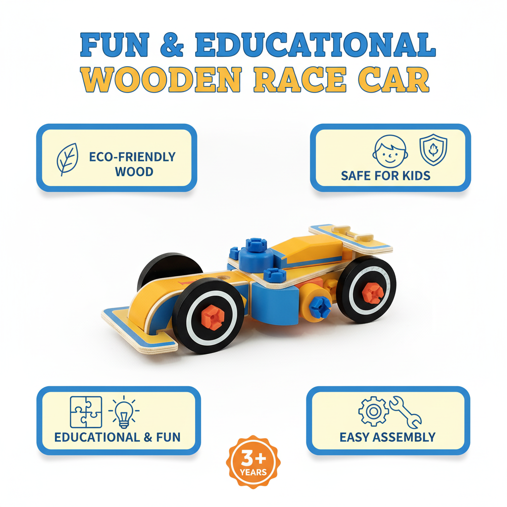 Wudly Toys Formula 1 Race Car