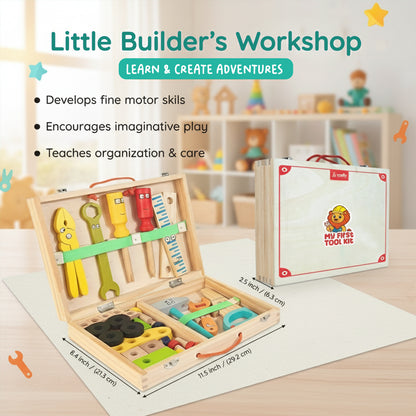 Wudly Wooden Tool Box