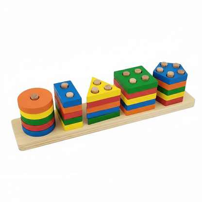 WUDLY Wooden Shape Sorter