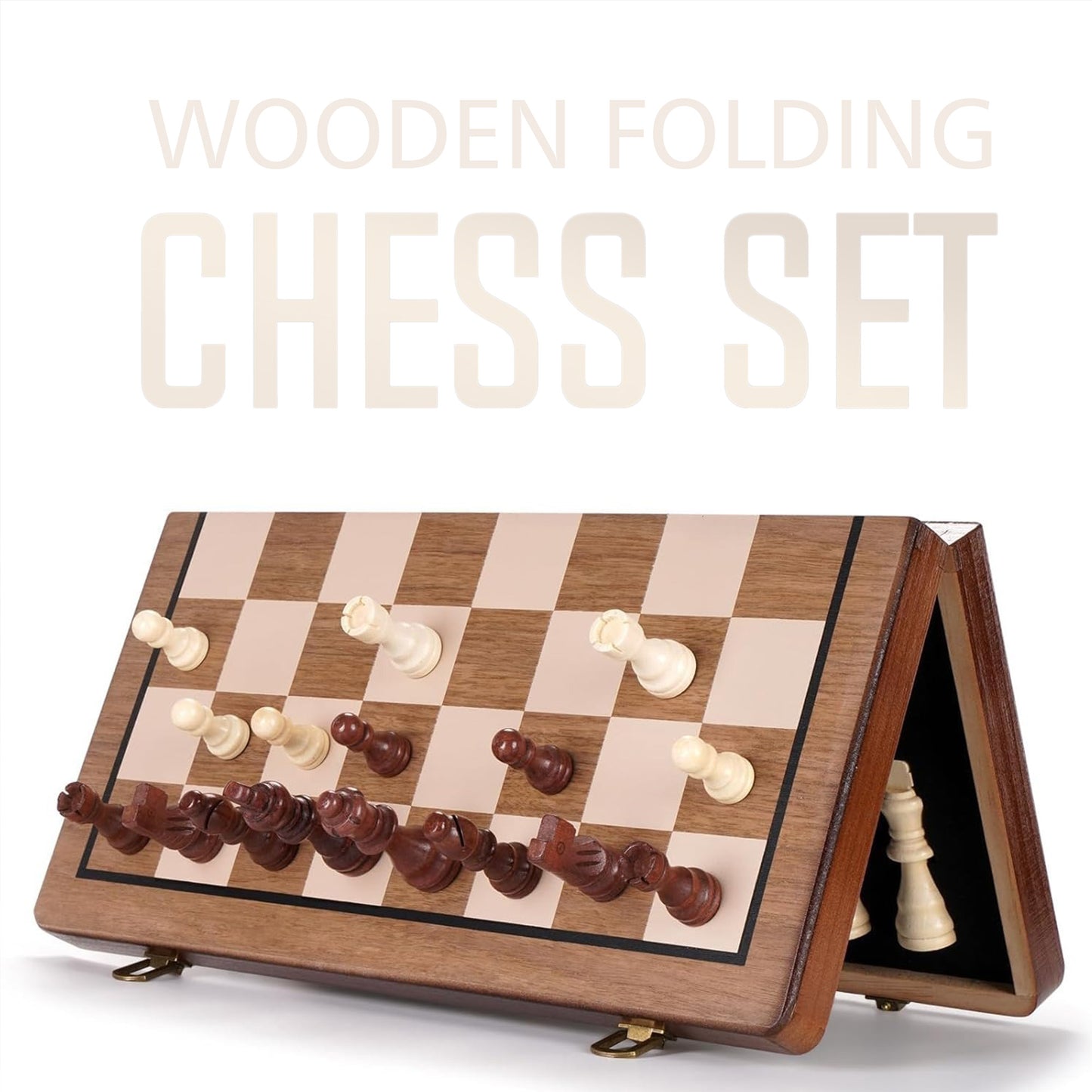 Wudly - Wooden Small Chess