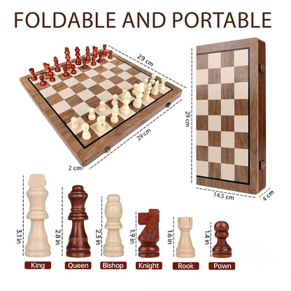 Wudly - Wooden Small Chess