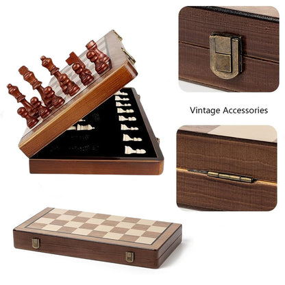 Wudly - Wooden Small Chess