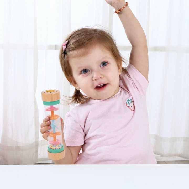 WUDLY Montessori Learning Wooden Baby Toys,3-4 Months