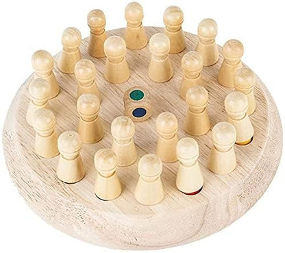 Wudly Wooden Memory Chess