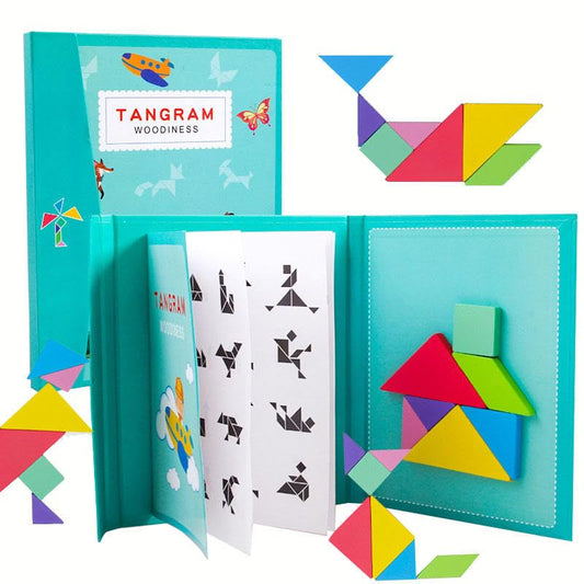 WUDLY Toys Tangram Brain Booster Puzzle