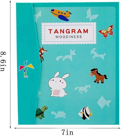 WUDLY Toys Tangram Brain Booster Puzzle