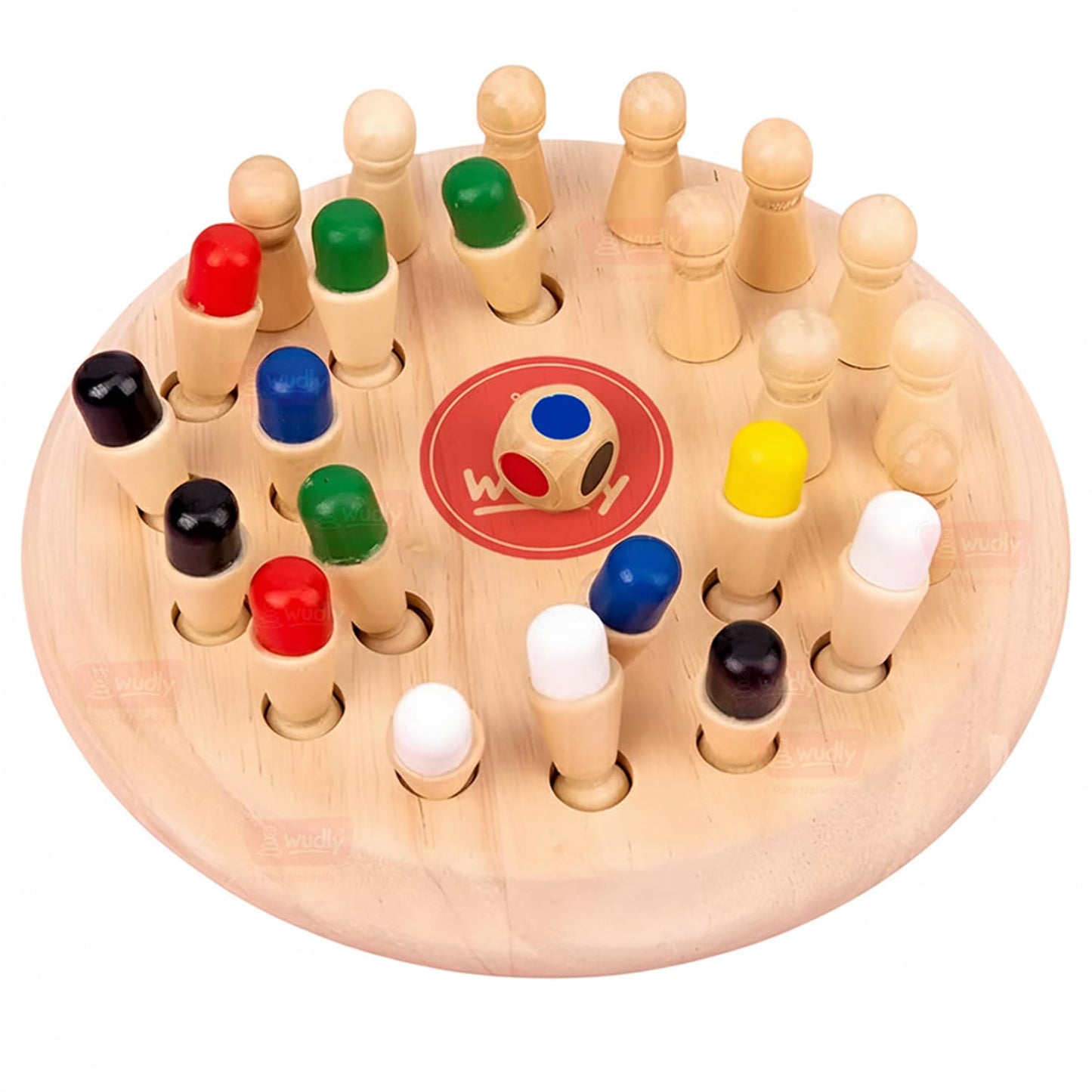 Wudly Wooden Memory Chess