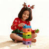 WUDLY Colorful Wooden Stacking Tower