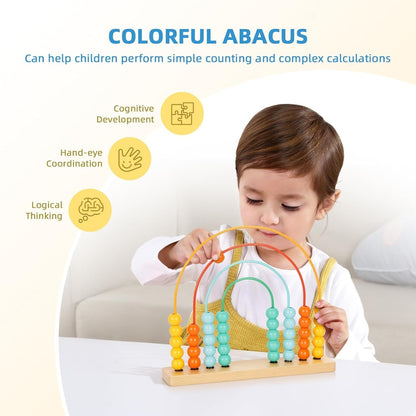Wudly Montessori Learning Wooden Baby Toys,25-30 Months