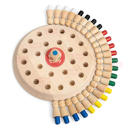 Wudly Wooden Memory Chess