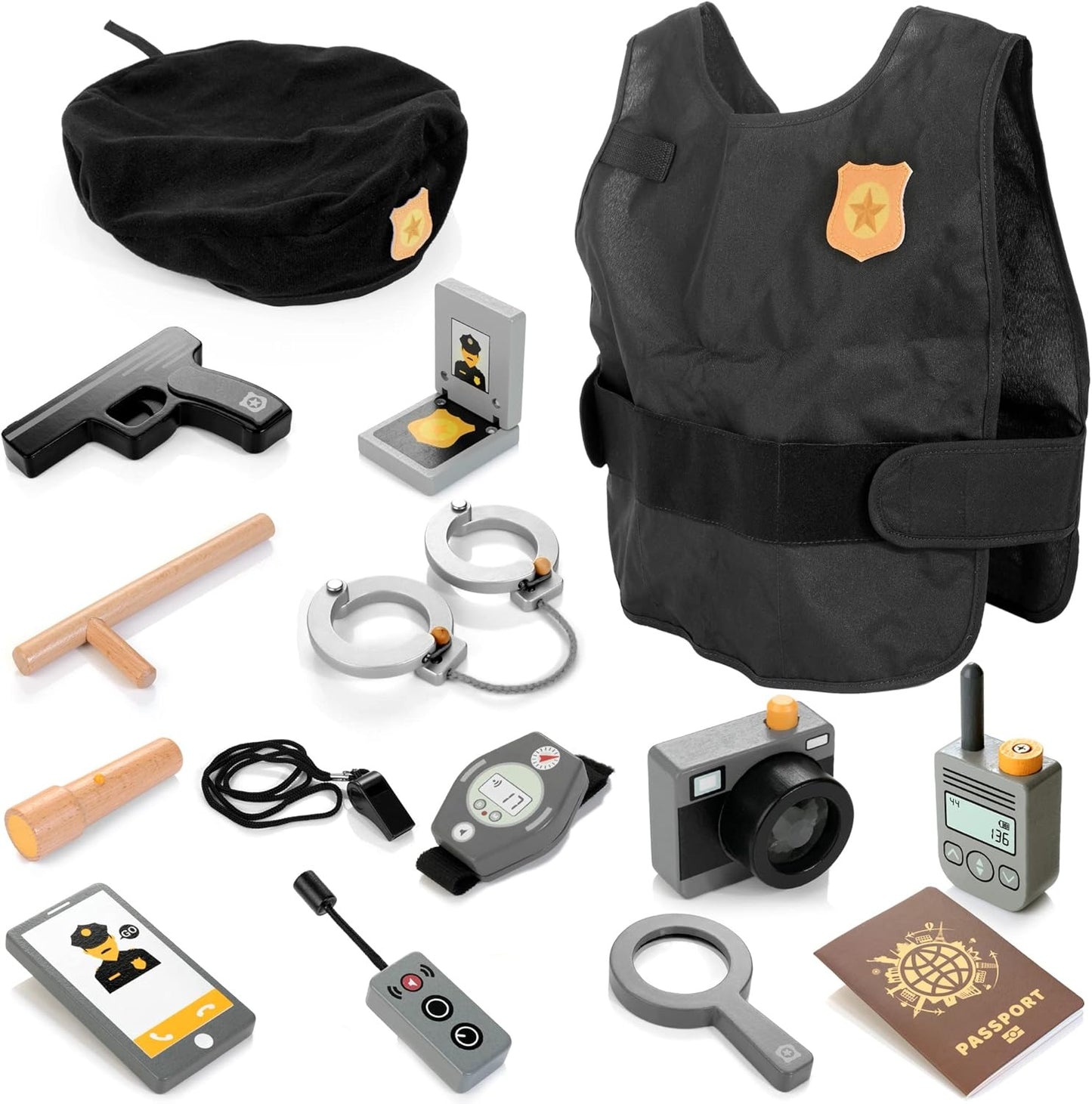 Wudly Police Play Set