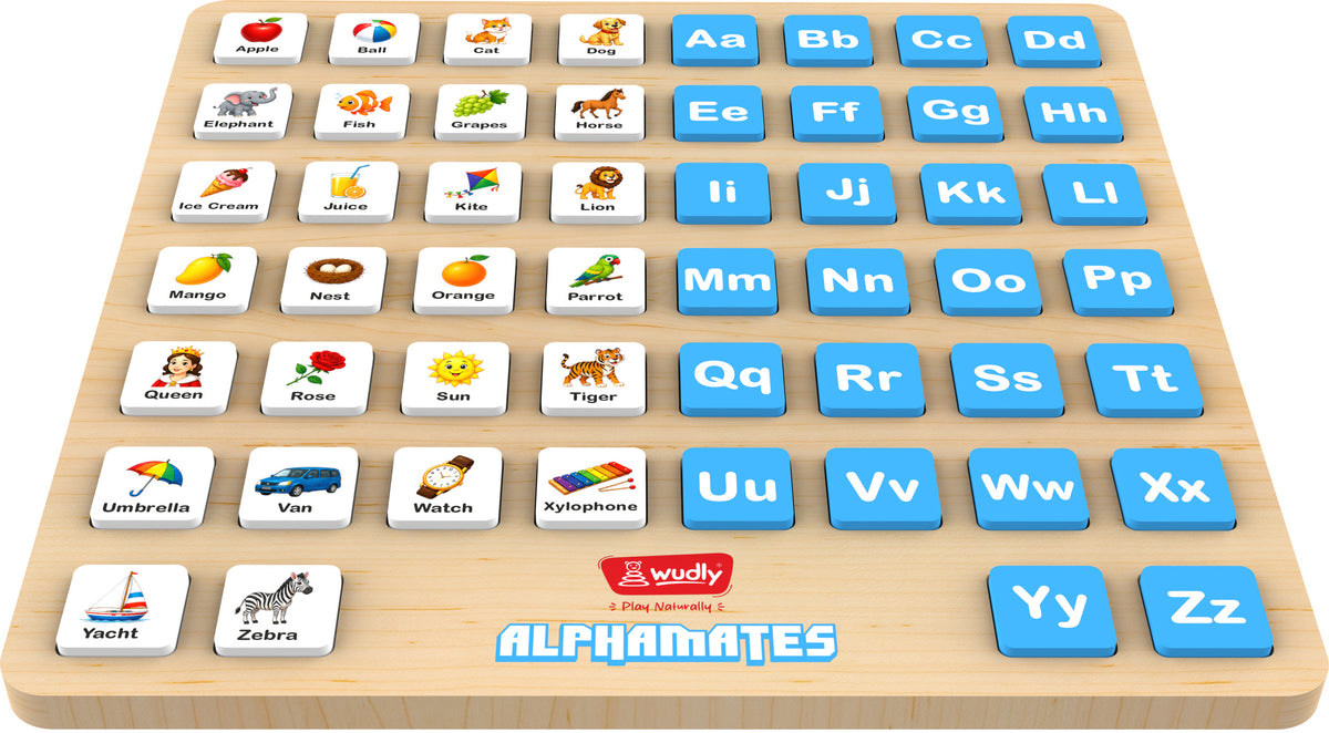 Wudly Wooden Alphamates