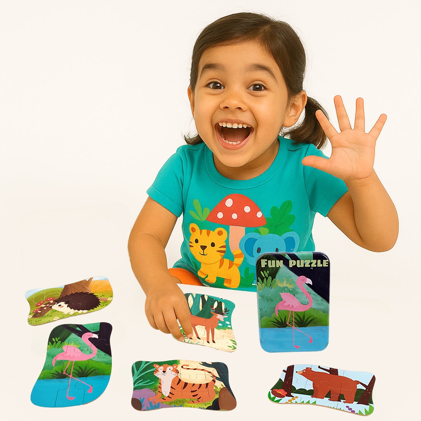 Wudly Progressive Puzzle Metal Box