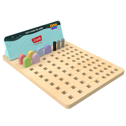 Wudly  Wooden CrackCode  Educational Toy for Kids