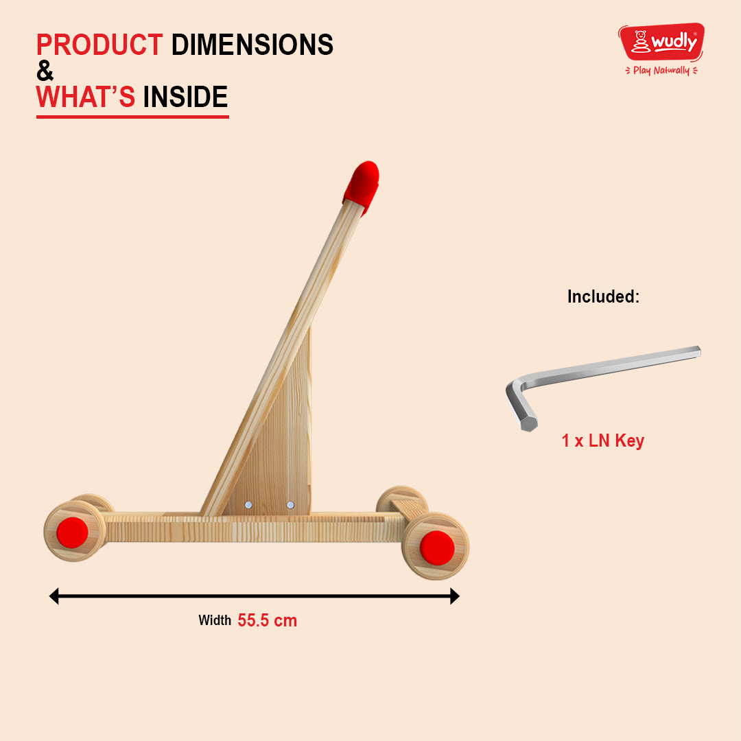 Wudly  Wooden Step Bloom For kids