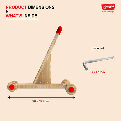 Wudly  Wooden Step Bloom For kids