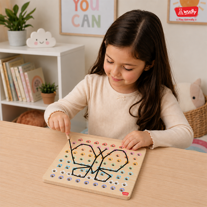 Wudly  Wooden Joyboard Educational Toy for Kids