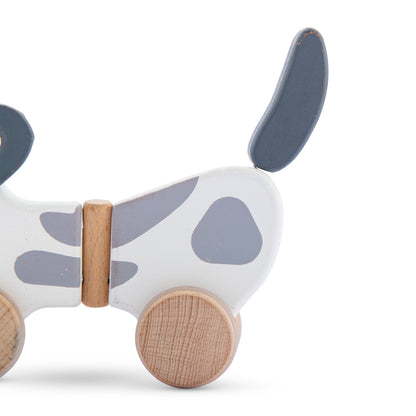 Wudly Wooden Dog Pull-Along Toy