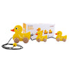 Wudly Wooden Duck Family Pull-Along Toy