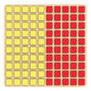 Wudly Wooden Fun Grid 100